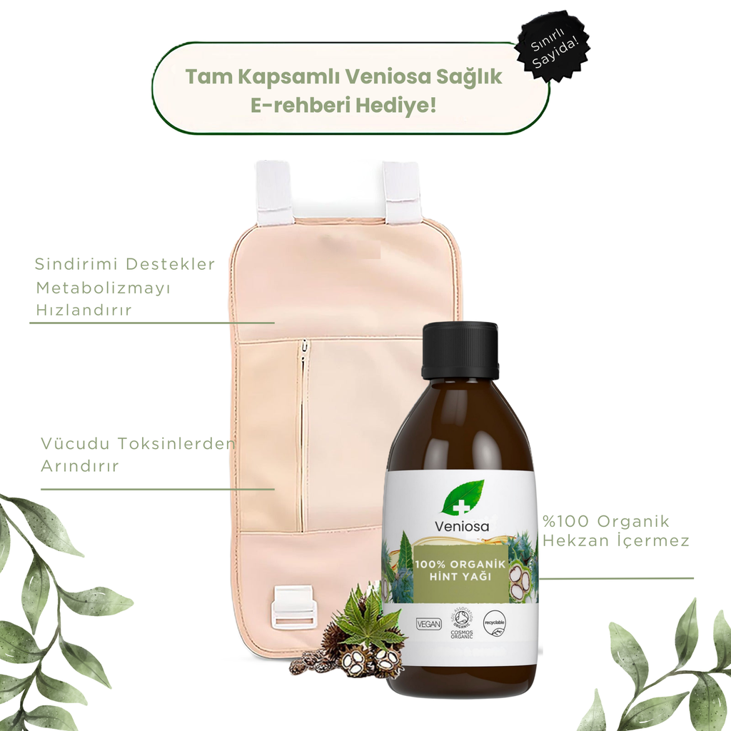 Veniosa Karaciğer Denge Paketi (Korse ve Hint Yağı)