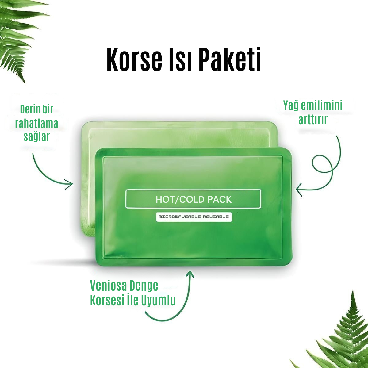 Veniosa Yeniden Kullanılabilen Isı Paketi